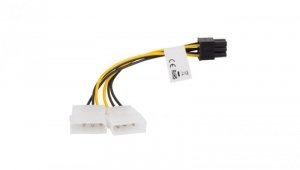 Kabel rozdzielacz zasilania 2HDD/6-pin BTX/PSU CA-HD6P-10CU-0015