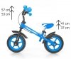 Rowerek biegowy Dragon z hamulcem blue niebieski