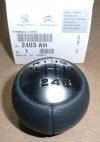 ORIGINAL Schalthebel Schalthebelknauf Citroen C3 C4 C5 Peugeot 307 308 407 6 Gänge 2403AH