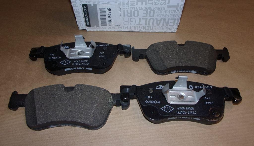 Original Bremsklötze vorne Renault Kangoo III , 410A15079R 