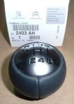 Original Schaltknauf für Citroen C3/4/5/6/8 C3-Air C3/4-Pic DS4 Jumpy , 2403AH , 2403.AH