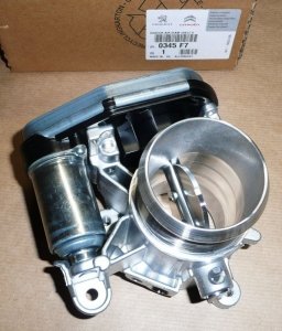 ORIGINAL Citroen Peugeot Drosselklappe Saugrohrklappe 2.2 HDi 0345F7
