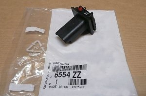 ORIGINAL Türkontakt Mikro Schalter Heckklappe für Citroen Berlingo C3 C4 Xsar , 6554ZZ