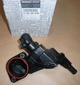 ORIGINAL Thermostatgehäuse vorne RENAULT Clio 4 Capture 0.9 , 110616064R ,
