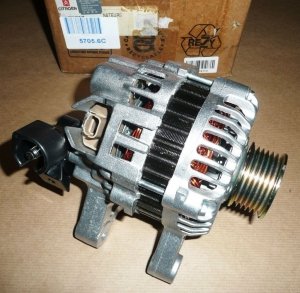 ORIGINAL Generator Lichtmaschine Citroen C2 C3 Pluriel Peugeot 207 307 1.1 1.4 i 1.6 16V  57056C