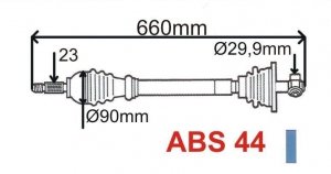 Neu Autoteile T5868 Z   =T2462 ABS