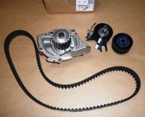 ORIGINAL Zahnriemen Satz + Wasserpumpe Citroen Peugeot 2.0 HDI , 1613561780