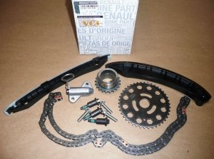 ORIGINAL Steuerkettensatz Motorsteuerung RENAULT Eespace IV Laguna II 130C11053R