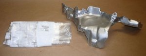 Original Hitzeschutzblech Hitzeblech Citroen C2 C3 C4 C5 Peugeot 1007 206 307 407 1.6 HDI , 1723T3 , 1723,T3