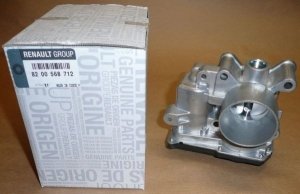 Original DROSSELKLAPPE Renault 1.2 16V D4F 04- 55MM , 1611800Q0A , 8200568712