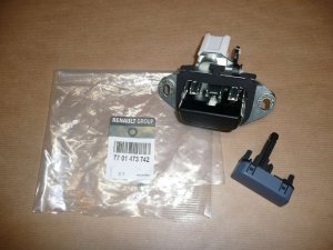 Original  Heckklappenschloss Renault Megane I 99-  HB , 7701473742