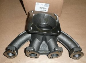 ORIGINAL Auspuff Krümmer Citroen Peugeot C2 C3 206 207 1.1-1.6 8v 0341F9  9636962310