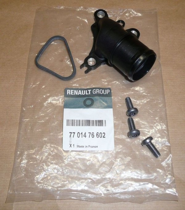 ORIGINAL Kühlmittelflansch Renault LAGUNA II ESPACE IV KOLEOS MEGANE II TRAFIC II  2.0 DCI 7701476602