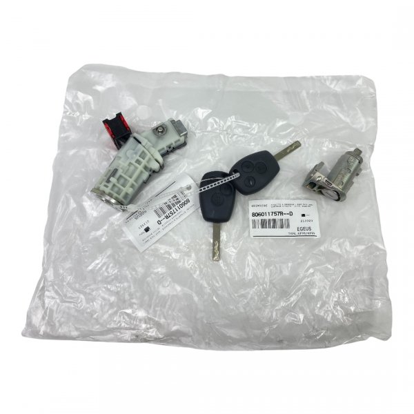 Originalteil Neu Zündschloss Schlüsselsatz für Trafic III Master III Kangoo II Clio III Modus , 806011757R