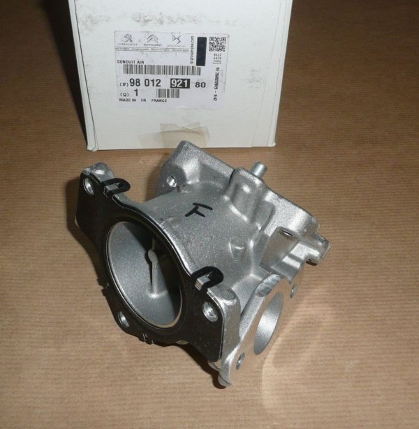 Original Verstelleinheit Ladeluftschlauch CITROEN PEUGEOT 2.0 BLUE HDI 9801292180