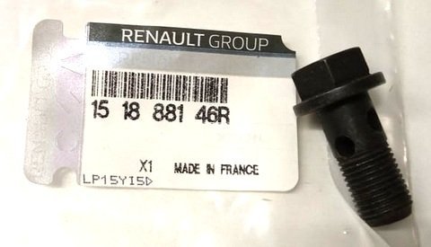 ORIGINAL Hohlschraube für Ölleitung für Renault , 151888146R ,151882356R, 8200547218, 8200994355, 8200980937, 151888146R