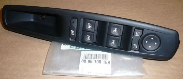 Original Schalter für Fensterheber vorne links für Renault Megane Scenic III , 809610016