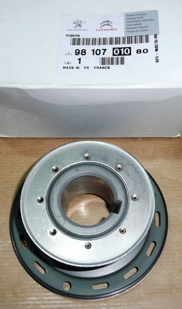 ORIGINAL Kurbelwellen-Zahnscheibe Peugeot 208 308 3008 1.6 HDI 9810701080