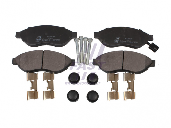 BREMSBELÄGE FIAT DUCATO 06> VORNE 1-Bremsensensor  12/15/17Q LIGHT