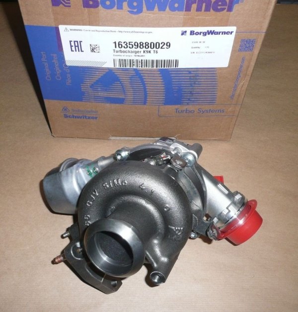 BORG WAGNER Turbolader RENAULT Kangoo Clio Megane Scenic DUSTER 1.5 dCi  144116763R
