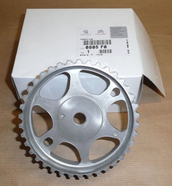 ORIGINAL Zahnrad Nockenwelle Citroen Peugeot C3 C4 Partner 207 307 1.6 16V 0805F0