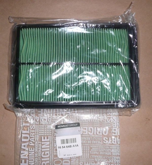 Original Luftfilter für Renault Kadjar ,  1.2TCE/1.6TCE , 165464BA1A , A1713