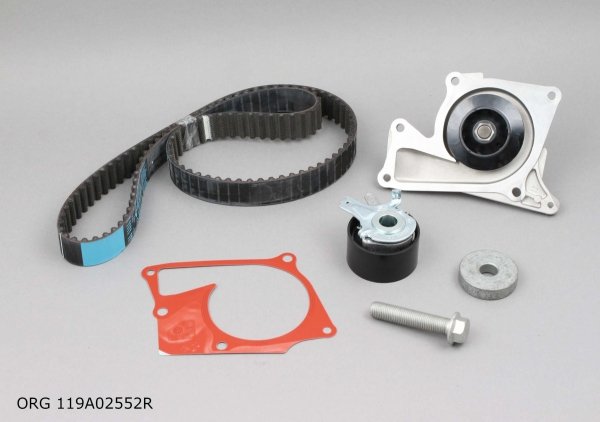 Original Wasserpumpe + Zahnriemensatz Renault 1.5 DCI 01-  , 119A02552R , 7701477028 , 7701478830