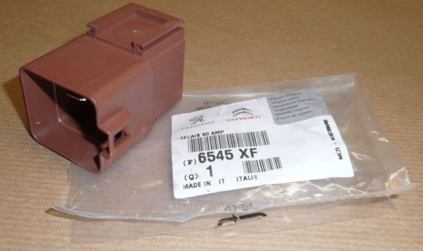 ORIGINAL Citroen Peugeot Relais 50 Amp Arbeitsstrom 6545XF