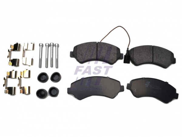 BREMSBELÄGE FIAT DUCATO 06> VORNE 1-Bremsensensor  20Q SPRING 74MM