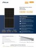 Moduł fotowoltaiczny Panel PV 615Wp Das Solar DAS-DH132NE-615, dwustronny, dual glass, N-type,  srebrna rama