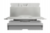 Schneider Electric, Sedna Design i Elements, Gniazdo zasilające 2P+PE z przesłonami torów pr. IP44, srebrne aluminium, SDD213013