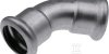 KOLANO 42MM-45ST INOX PRESS