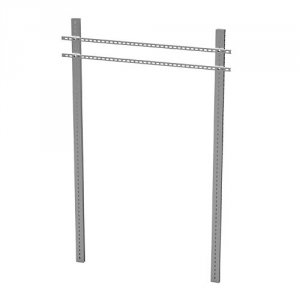 Ceownik montażowy perforowany 50x100x3mm/3mb