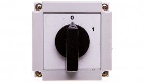 Łącznik krzywkowy 0-1 4P 10A w obudowie 4G10-92-PK R014 63-840398-011