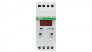 Przekaźnik kontroli napięcia 1-fazowy programowalny 1Z 16A 150-450V AC wyświetlacz LED CP-721