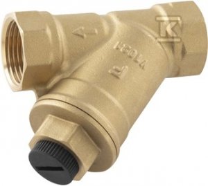 FILTR SKOŚNY MAGNET.GWINT WEW.DN25,G1