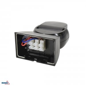 CZUJNIK RUCHU PIR1200W 180* IP65 CZARNY