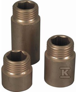PRZEDŁUŻKA 1/2 X40MM MOSIĄDZ ONNLINE