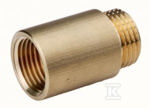 PRZEDŁUŻKA MOSIĘ.3/4  40MM ŻÓŁTA O