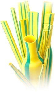 Rurka termokurczliwa RTS 4,8/2,4 - żółto-zielona /1m/