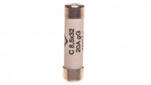 Wkładka bezpiecznikowa BiWtz cylindryczna 8,5x32mm 20A 400V AC gG L8532C20