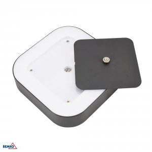 OPRAWA ELEWACYJNA VALIT 10W 3000K 800LM IP65 200X200X46 KWADRATOWA GRAFIT