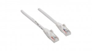 Patch Cord Cat5E UTP 0,5M Biały 100 Miedź ICOC U5EB-005-WH
