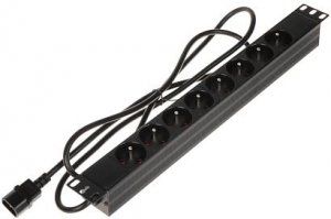 Listwa zasilająca 8 gniazd PD-8/R/IEC-N