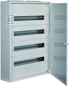 Rozdzielnica natynkowa z zaciskami PE/N 4R/96M (4x24) I kl. IP30 FW424WT