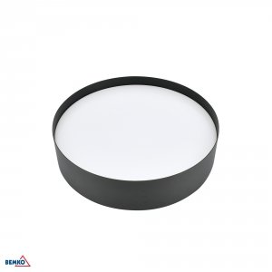 PLAFONIERA LED CELIA 10-20W 3000-4000K 2300LM IP54  RAMKA WYSOKA CZARNA CZ. MIKR. F. PÓŁCIENIA