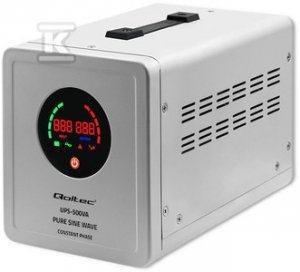Zasilacz awaryjny Pure Sine Wave UPS 500VA 350W Stała faza Szary