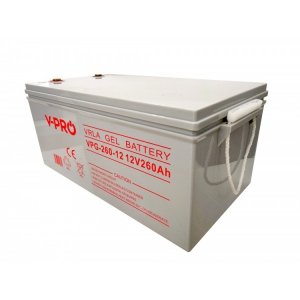 Akumulator GEL VPRO SOLAR 12V 260Ah PREMIUM