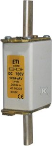 WKŁADKA M0 GR 50A/750V DC