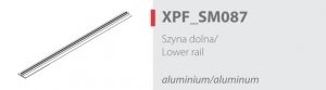 Szyna montażowa trapezowa SMT-21/1100 AL